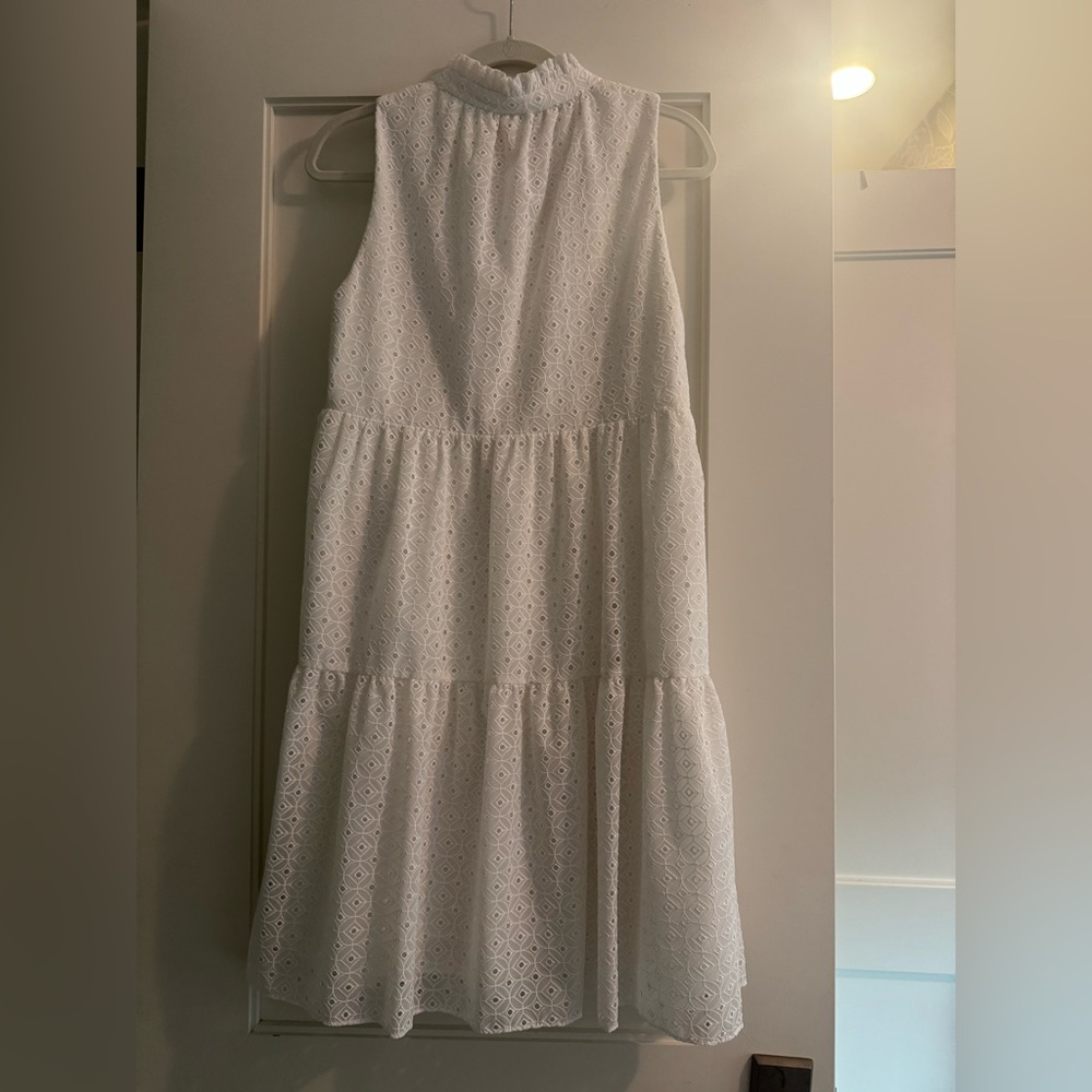 White Eyelet Lilly Pulitzer Dress - Picture 2 of 3